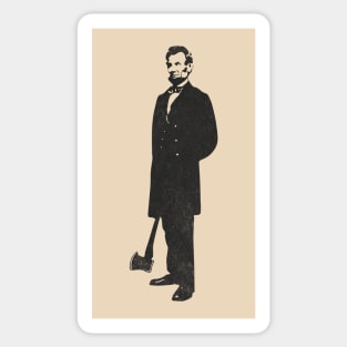 Lincoln Axe Sticker